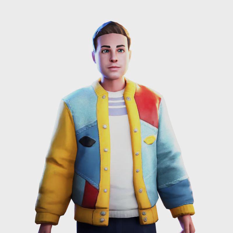 J